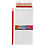 Colortime Colortime Kleurpotloden, L: 17 cm, vulling 3 mm, rood, 12 stuk/ 1 doos