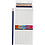 Colortime Colortime Kleurpotloden, L: 17 cm, vulling 3 mm, donkerblauw, 12 stuk/ 1 doos