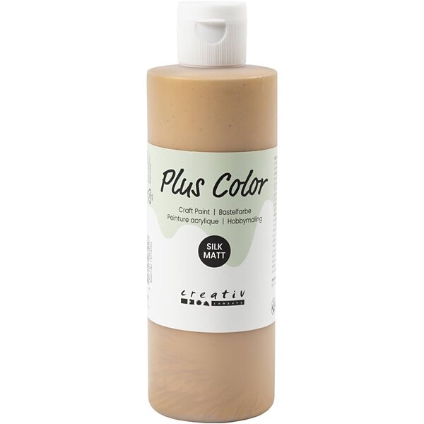 Plus Color Plus Color Acrylverf, goud, 250 ml/ 1 fles