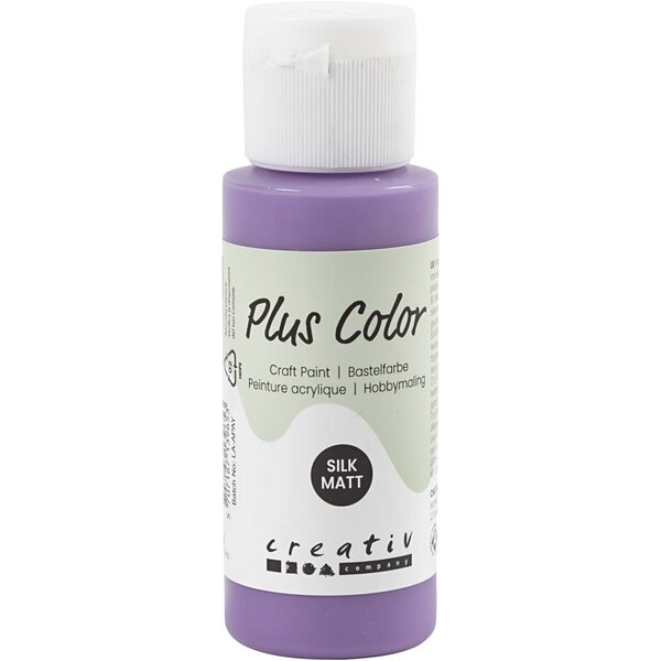 Plus Color Plus Color Acrylverf, dark lilac, 60 ml/ 1 fles