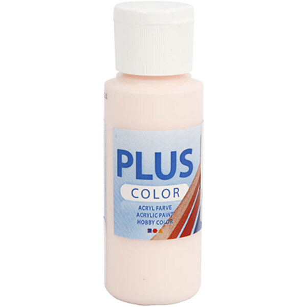 Plus Color Plus Color Acrylverf, pale rose, 60 ml/ 1 fles