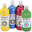 Creativ Company Tempera Verf Mat, matt, standaardkleuren, 12x1000 ml/ 1 doos