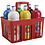 Creativ Company Tempera Verf Mat, matt, diverse kleuren, 6x1000 ml/ 1 doos
