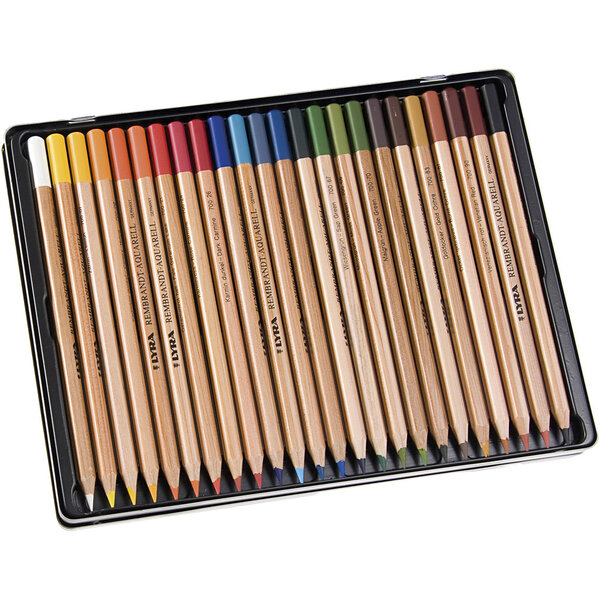 Lyra Lyra Rembrandt aquarelpotloden, diverse kleuren, 24 stuk/ 1 doos