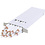 EDU3 Edu Jumbo Kleurpotlood, dikte 10 mm, vulling 6,25 mm, wit, 12 stuk/ 1 doos