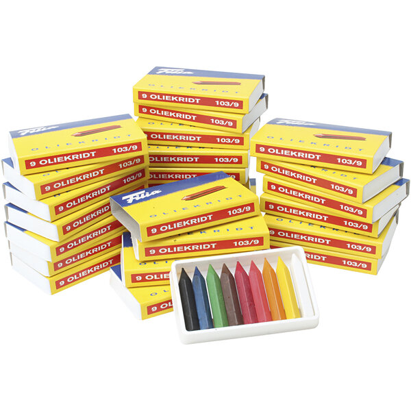 Filia Filia Oliekrijt, diverse kleuren, 25x9 stuk/ 1 doos