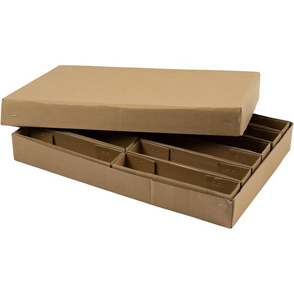 Creativ Company Box voor potloden, afm 6x26x38 cm, 1 stuk