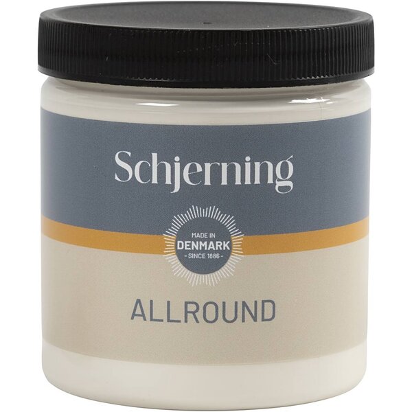 Schjerning Outdoor Verf, wit, 250 ml/ 1 fles