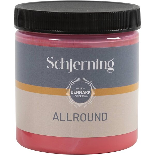 Schjerning Outdoor Verf, primair rood, 250 ml/ 1 fles