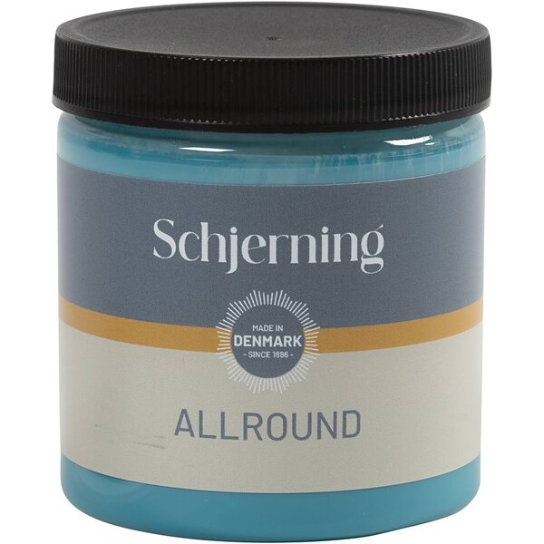 Schjerning Outdoor Verf, blauw, 250 ml/ 1 fles
