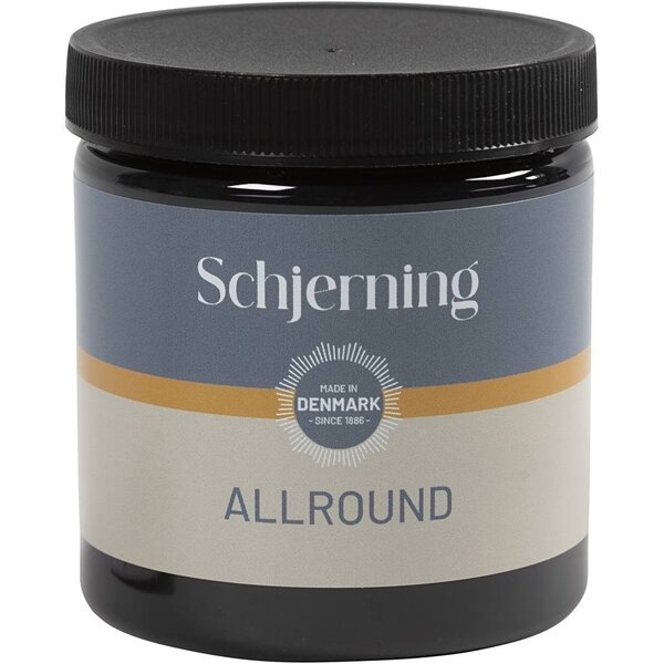 Schjerning Outdoor Verf, zwart, 250 ml/ 1 fles