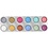 Grimas Grimas Schmink - Schminkpalet, parelmoer kleuren, 12x2.50 ml/ 1 stuk