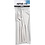 Creativ Company Paletmessen, L: 17-20 cm, B: 13-33 mm, wit, 5 stuk/ 1 doos