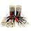 Creativ Company Kwasten voor Kinderen, rond,plat, L: 19 cm, B: 15 mm, 60 stuk/ 1 doos