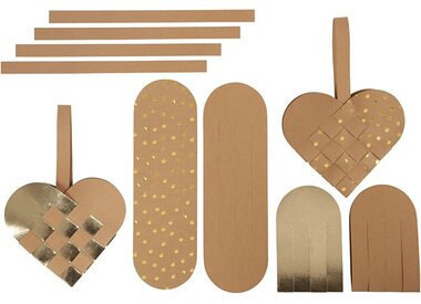 DIY kits, faux leather papier