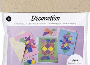 DIY kits, wenskaarten en enveloppen