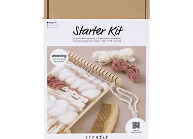 DIY kits, weven, smyrna, pom-poms