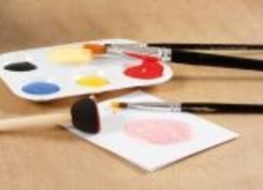 Kwasten, spatels en pallets