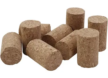 Kurk, bamboe, rotan, enz.