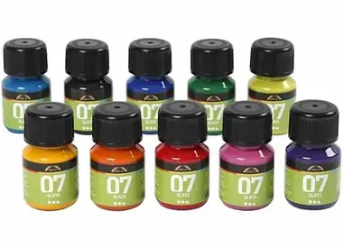 Transparante acrylverf