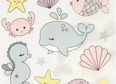 Stickers voor textieldecoratie