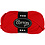 Creativ Company Buisgaren, L: 45 m, needle 10-12, rood, 100 gr/ 1 bol