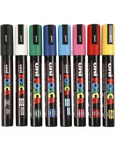 Uni-Posca Posca Marker - PC-5M - 8 stuks