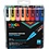 Uni-Posca Posca Marker, afm PC-3M, lijndikte 0,9-1,3 mm, fijn, diverse kleuren, 16 stuk/ 1 doosje