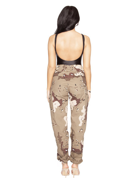 La Sisters La Sisters Camouflage Pants - Beige