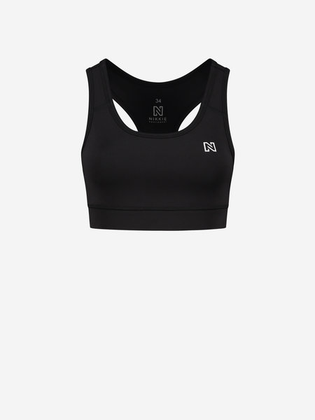 Nikkie Nikkie Logo Sport Bra - Zwart