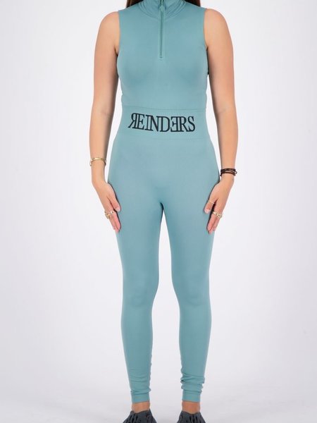 Reinders Sport Legging Long Reinders In Waist - Mineral Blue