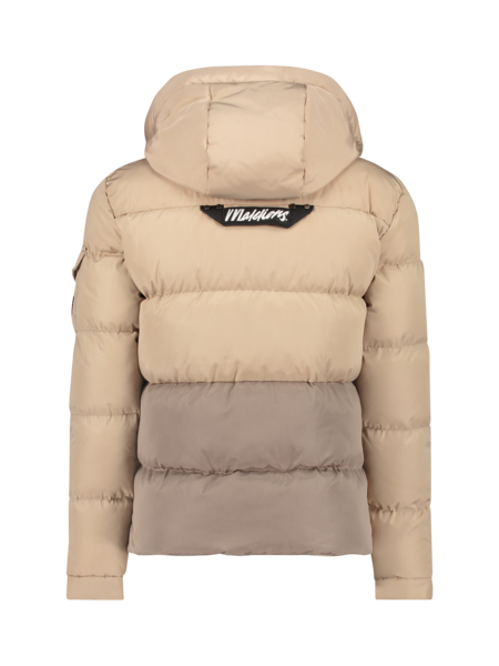 Malelions Malelions Donn Puffer Jas - Beige