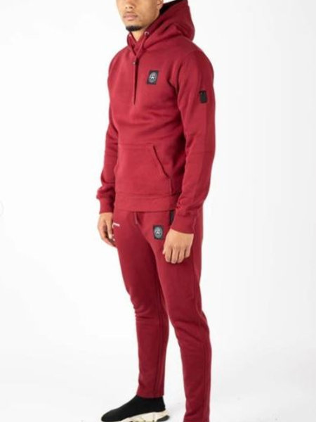 Quotrell Quotrell Commodore Jogger - Bordeaux