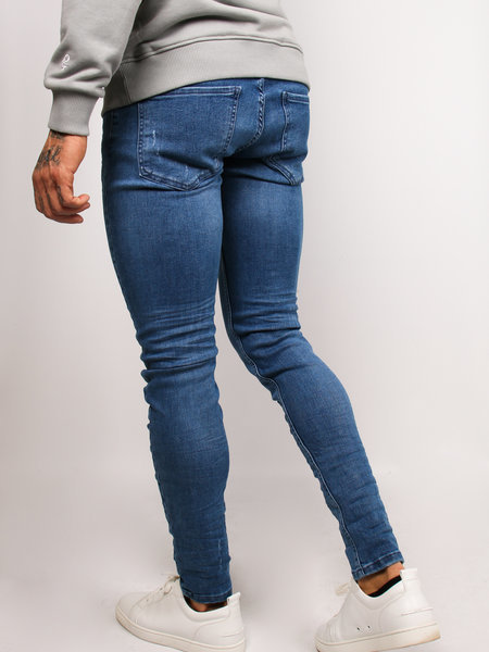 2LEGARE 2LEGARE Noah Stretch Jeans - Lichtblauw