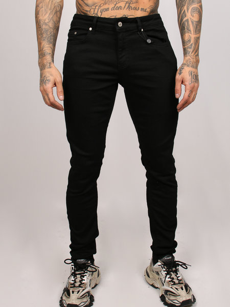 2LEGARE 2LEGARE Noah Stretch Jeans - Ultra Zwart