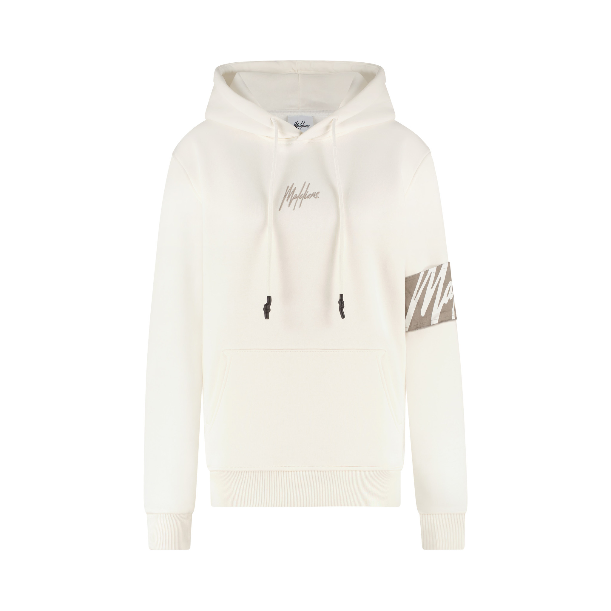 Scherm als je kunt krekel Malelions Women Captain Hoodie - Off-White/Taupe - Eddy's Eindhoven