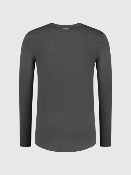 2LEGARE 2LEGARE Crewneck Knit - Antraciet