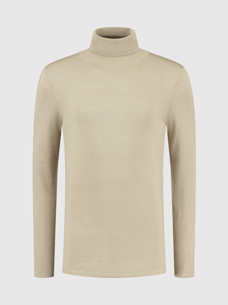 2LEGARE Turtleneck Knit - Zand