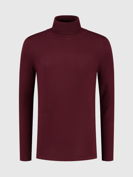 2LEGARE 2LEGARE Turtleneck Knit - Bordeaux