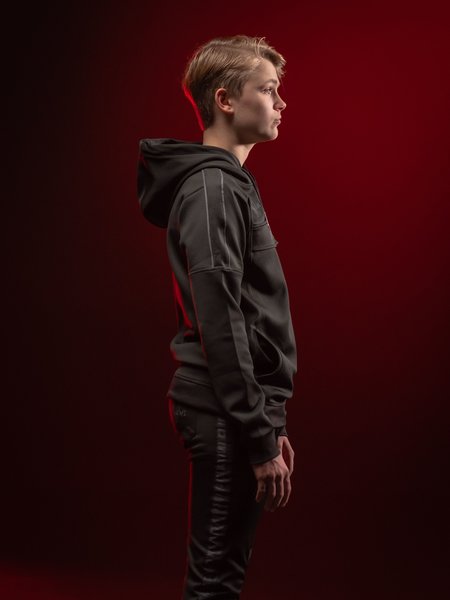 Malelions Kids Warming Up Tracksuit - Zwart