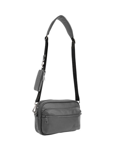 Malelions Malelions Void Messenger Bag - Antraciet