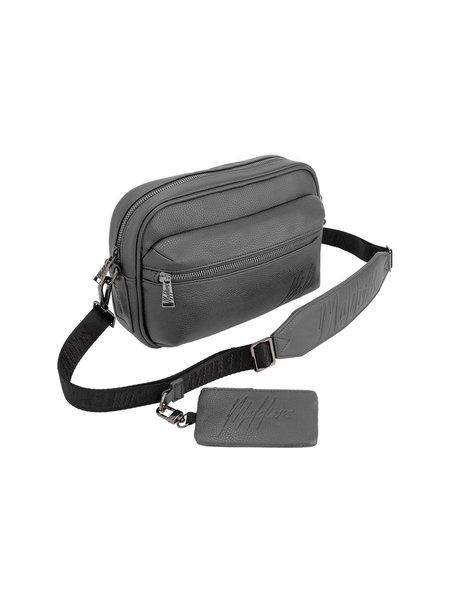 Malelions Malelions Void Messenger Bag - Antraciet