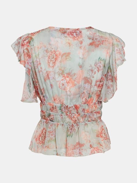 Guess Guess Joandra Top - Sunset Bloom Print