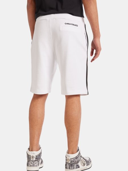 Carlo Colucci Carlo Colucci Basic Line Shorts - Wit