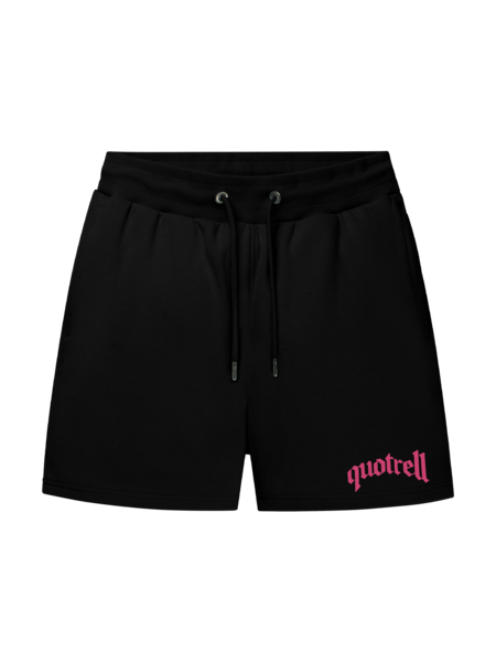 Quotrell Wing Shorts - Black/Fuchsia