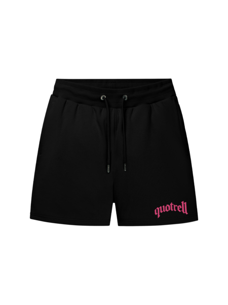 Quotrell Quotrell Wing Shorts - Black/Fuchsia