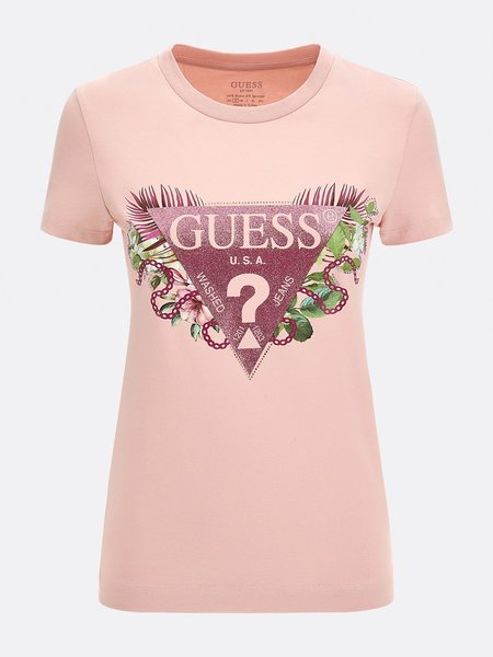 Guess Guess Floria T-Shirt - Pink Roses