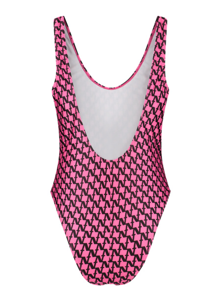 Nikkie Nikkie Flash All Over Swimsuit - Hot Pink