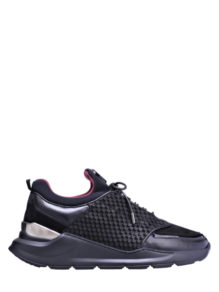 Benjamin Berner Benjamin Berner Magnus Cobra Cut Neoprene Sneaker - Black