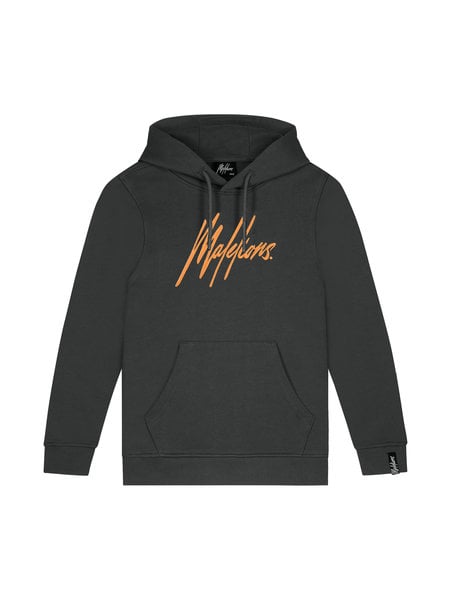 Malelions Malelions Girls Essentials Hoodie - Antra/Soft Peach